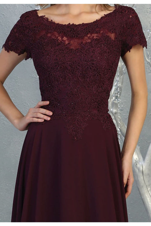 Short Sleeve Mother Of The Bride Dress New Collection