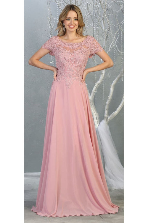 Short Sleeve Mother Of The Bride Dress New Collection
