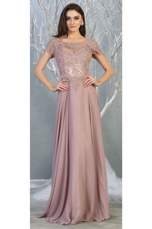 Short Sleeve Mother Of The Bride Dress New Collection