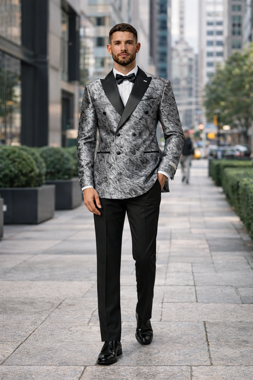 Stacy Adams Men's Hybrid Fit Sport Coat - High Fashion Pattern