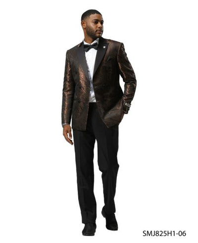 Stacy Adams Men's Hybrid Fit Sport Coat - High Fashion Pattern