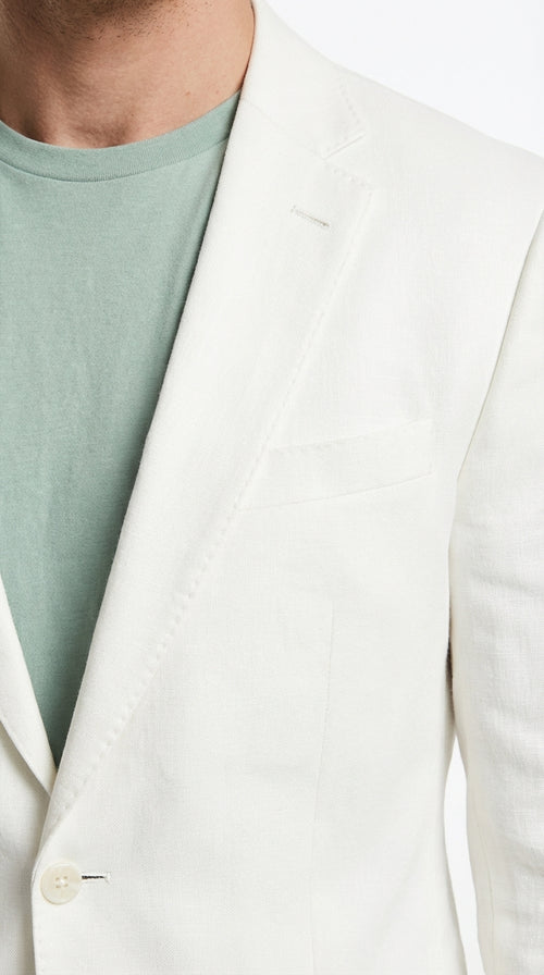 Miami Vice Sonny Crockett Mens White Blazer β Classic Fit Formal Casual Dress Jacket for Business and Wedding Iconic Characters Pop Culture