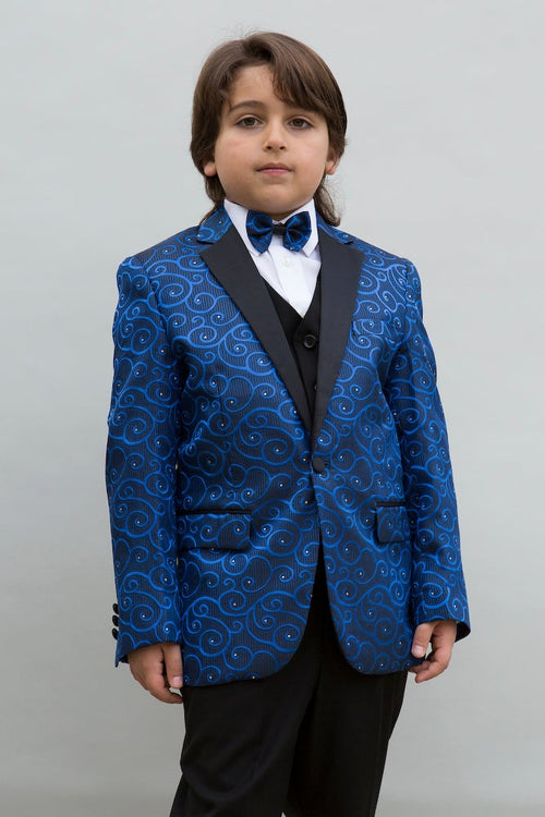 Bellagio Kids Royal Tuxedo 5-Piece Set by Statement