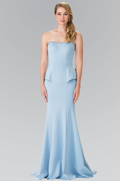 Strapless Mermaid Evening Dress by Elizabeth KGL2304