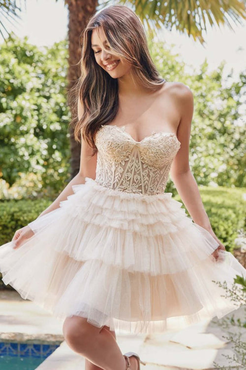 Dama Dresses for Quinceanera in Champagne Style JT918S Quince Outfit