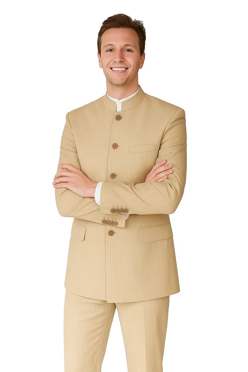 Mens Mandarin | Nehru Collar Suits – Mandarin Suit