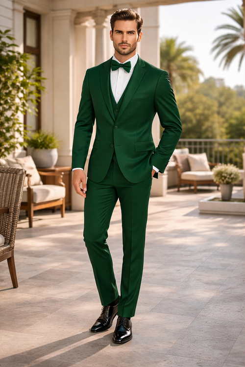 The-Emerald Green-4pc-tuxedo-collection