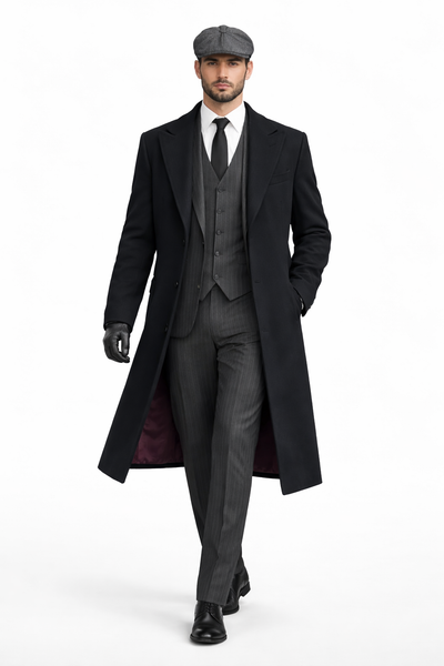Thomas Shelby Peaky Blinders Gray Wool Suit