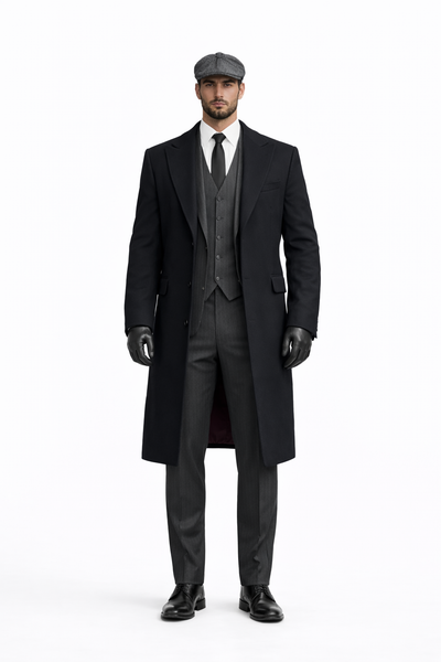 Thomas Shelby Peaky Blinders Gray Wool Suit