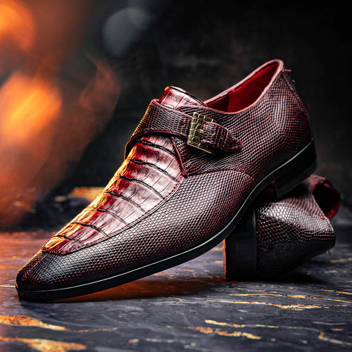Marco Di Milano Toluca Wine Leather Loafers