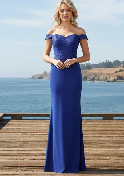May Queen Off The Shoulder Formal Gown