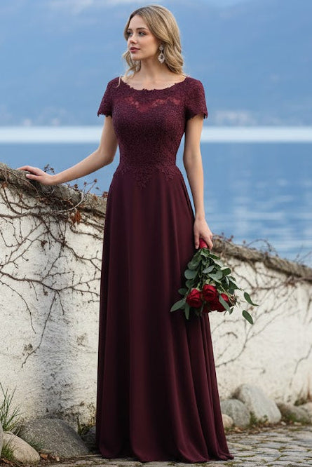 Short Sleeve Mother Of The Bride Dress New Collection
