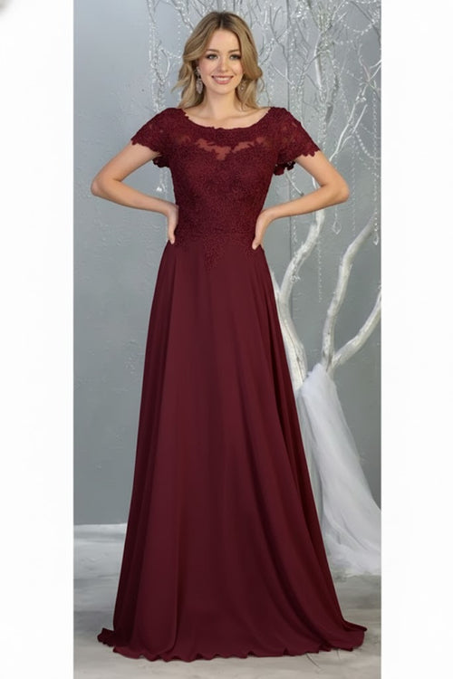 Short Sleeve Mother Of The Bride Dress New Collection