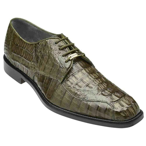Chapo Exotic Crocodile Hornback Oxfords by Belvedere Shoes