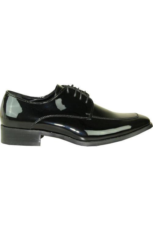 Vittorio Black Tuxedo Shoes by Vangelo