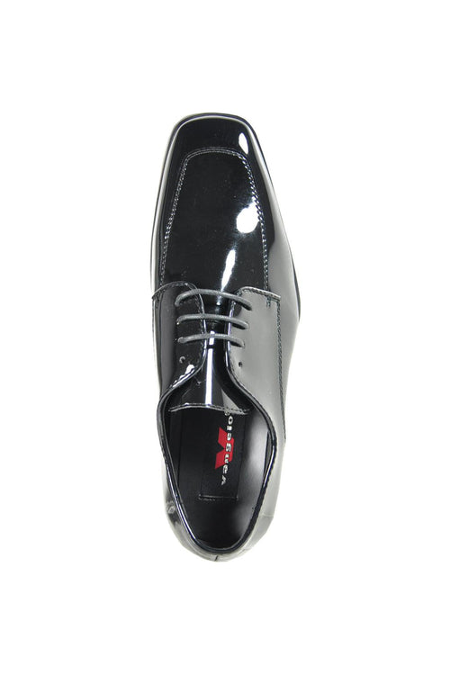 Vittorio Black Tuxedo Shoes by Vangelo
