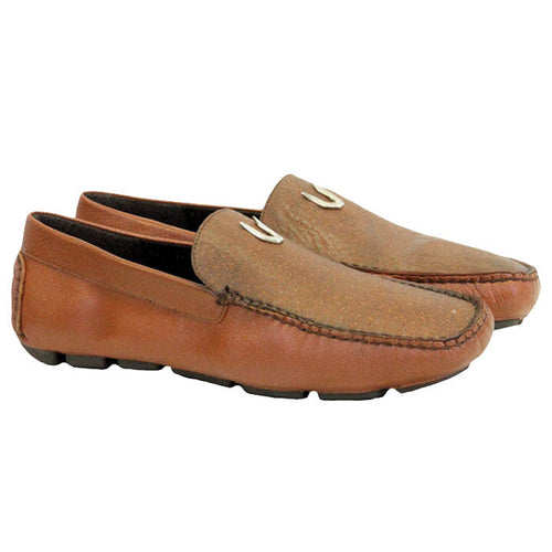 Vestigium Cat Shark Driving Loafers Cognac - Cognac Cat Shark men's driving loafer