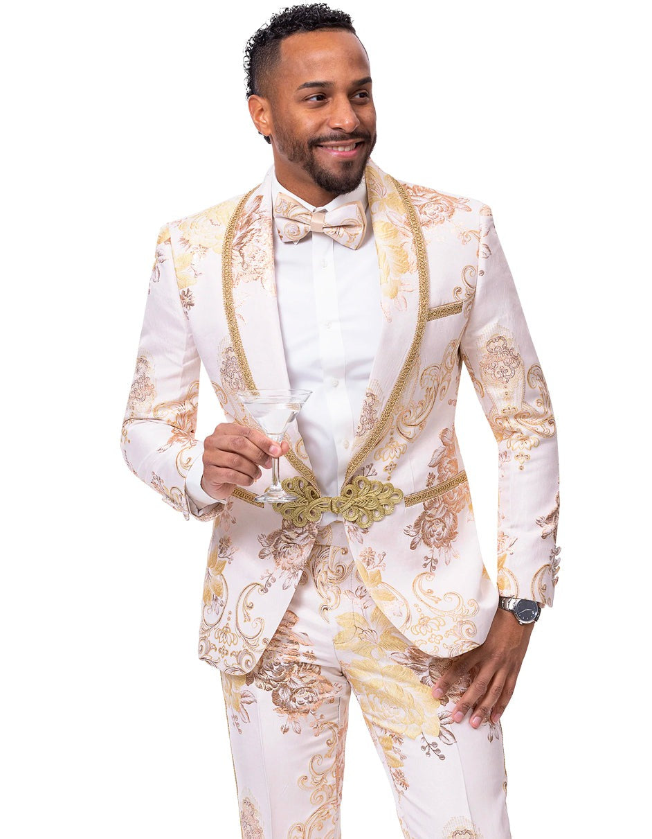 Gold Prom Tuxedo - Gold Wedding Suit