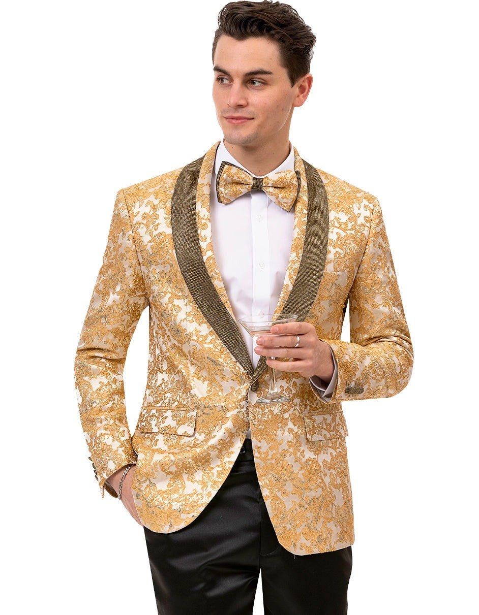 Gold Prom Tuxedo - Gold Wedding Suit