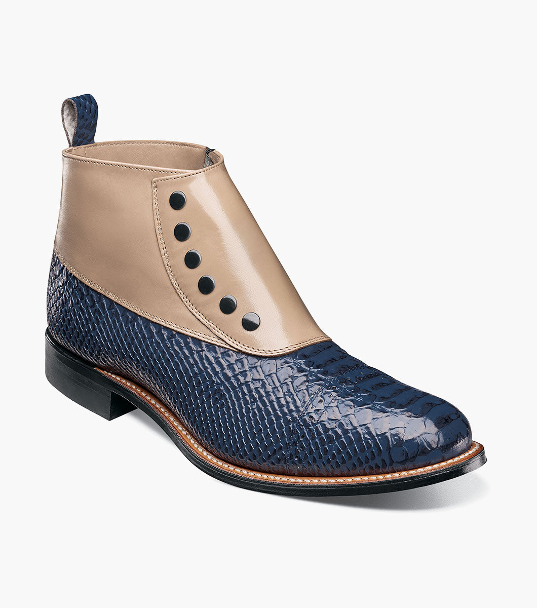 MADISON Spectator Spat Cap Toe Demi Boot – SuitUSA