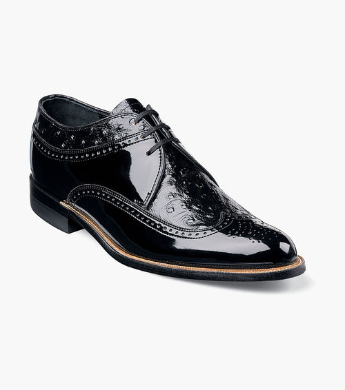 Stacy Adams Dayton Ostrich Wingtip Oxford by Stacy Adams Shoes