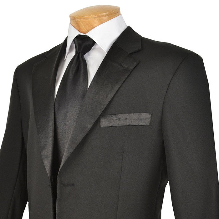 Slim Fit Men's Suit 2 Piece 2 Button in Hunter Green by Vinci