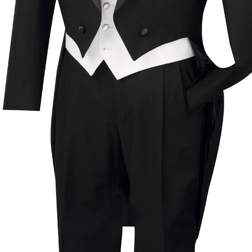 Red Gold Modern Fit 3 Piece Suit with Matching Bow Tie by Vinci