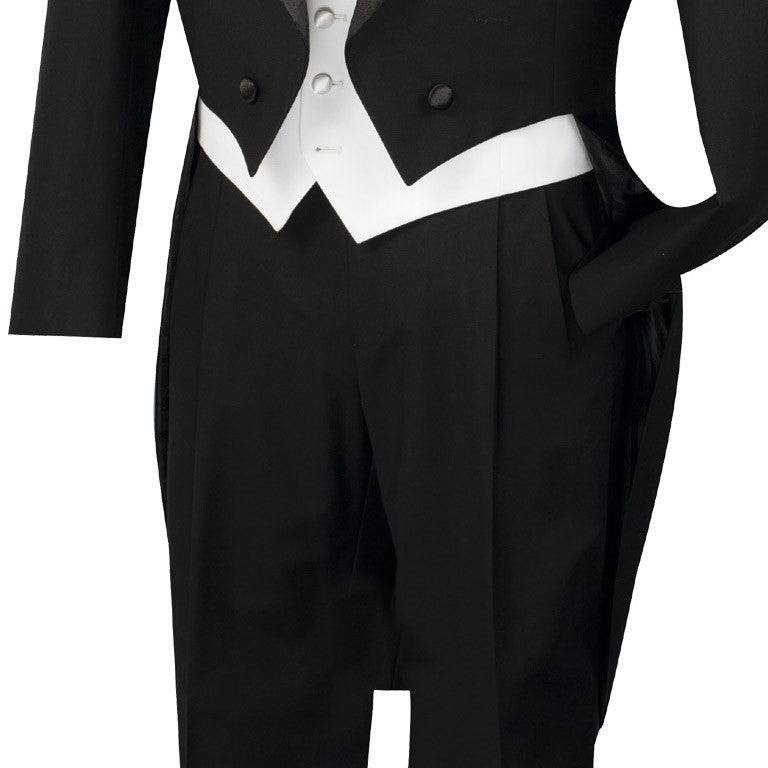 Red Gold Modern Fit 3 Piece Suit with Matching Bow Tie by Vinci