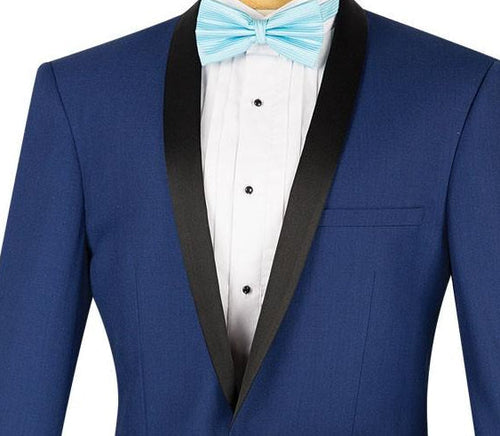 (38S, 40S, 46R, 50R) Slim Fit 2 Piece Gray Tuxedo by Vinci
