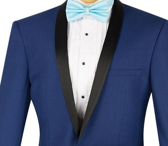 (38S, 40S, 46R, 50R) Slim Fit 2 Piece Gray Tuxedo by Vinci