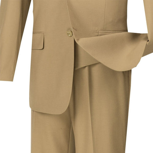 Morgan Collection - Regular Fit 3 Piece 2 Button Dark Olive