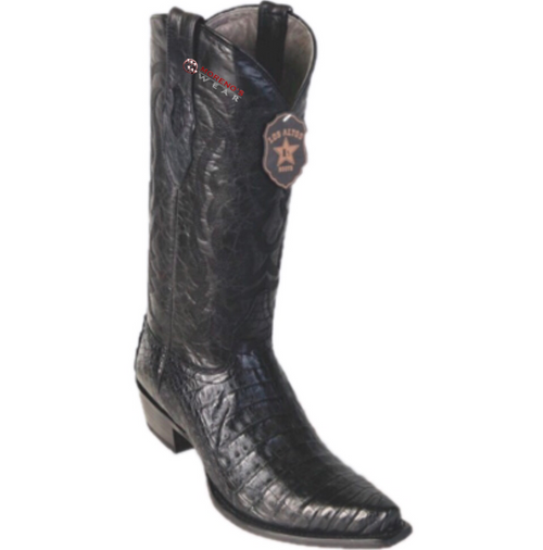 Men’s Los Altos Caiman Belly Boots Snip Toe (Style 2)