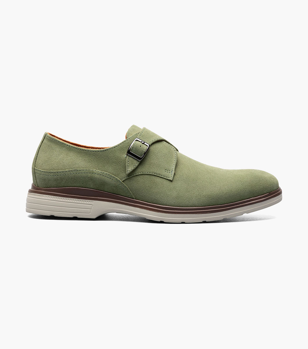 Stacy Adams Taylen Plain Toe Monk Strap by Stacy Adams Shoes