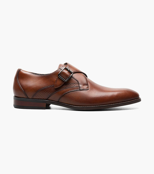 Stacy Adams Karcher Plain Toe Monk Strap by Stacy Adams Shoes