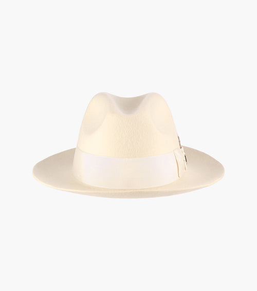AUGUST FEDORA Wool Felt Pinch Front Hat