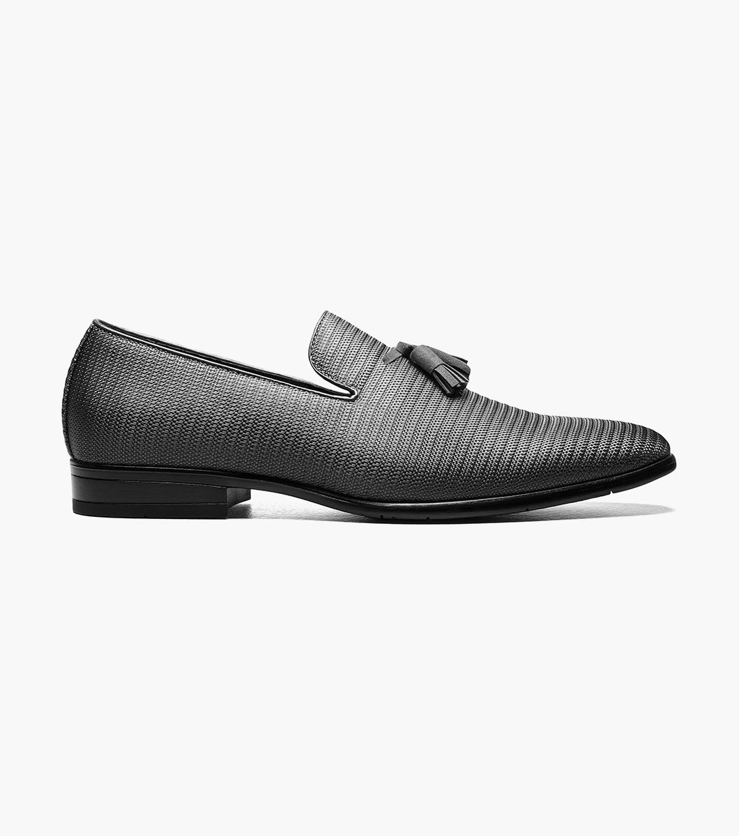 Stacy Adams Tazewell Plain Toe Tassel Slip On by Stacy Adams Shoes