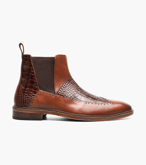 GARZA Wingtip Chelsea Boot