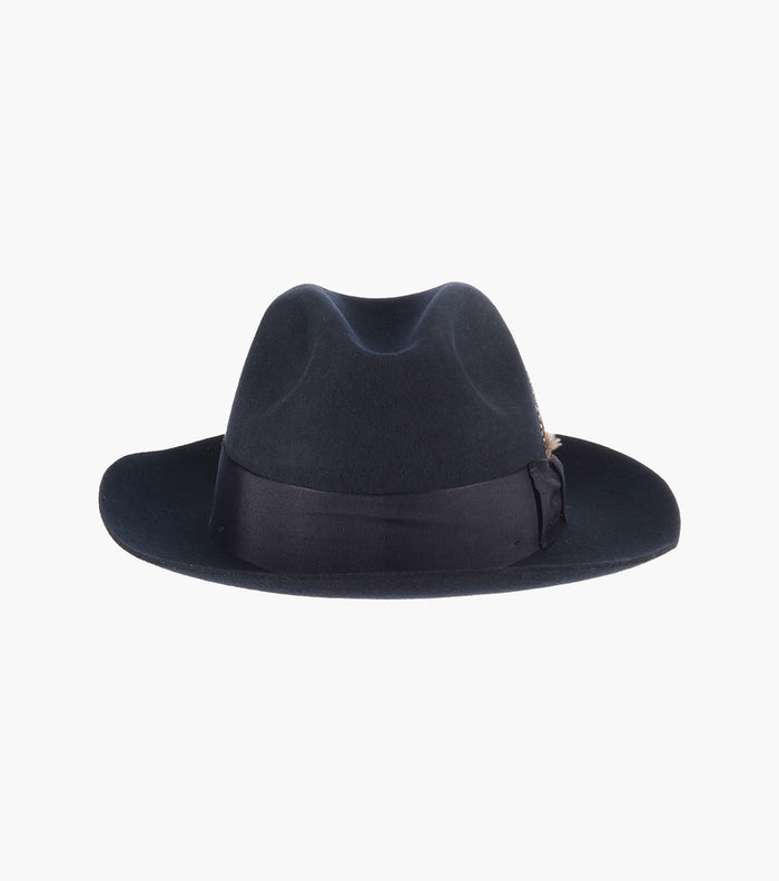 AUGUST FEDORA Wool Felt Pinch Front Hat