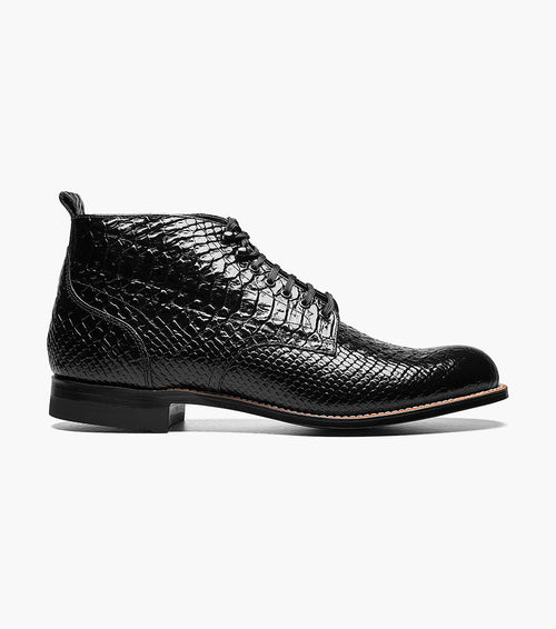 Stacy Adams Madison Anaconda Plain Toe Boot by Stacy Adams Shoes
