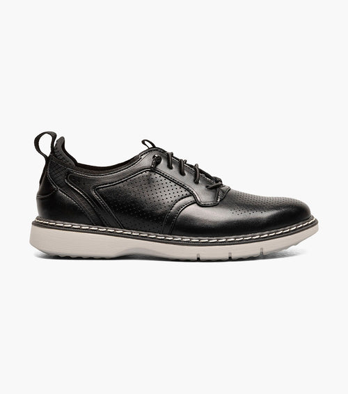 KIDS SYNC Plain Toe Elastic Lace Up