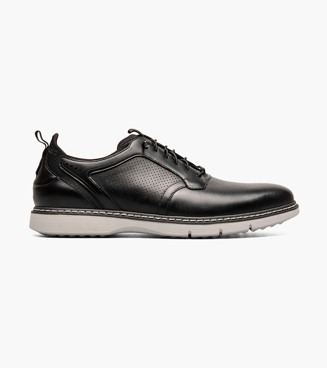 SYNC Plain Toe Elastic Lace Up