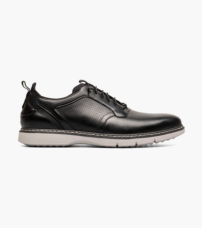 SYNC Plain Toe Elastic Lace Up