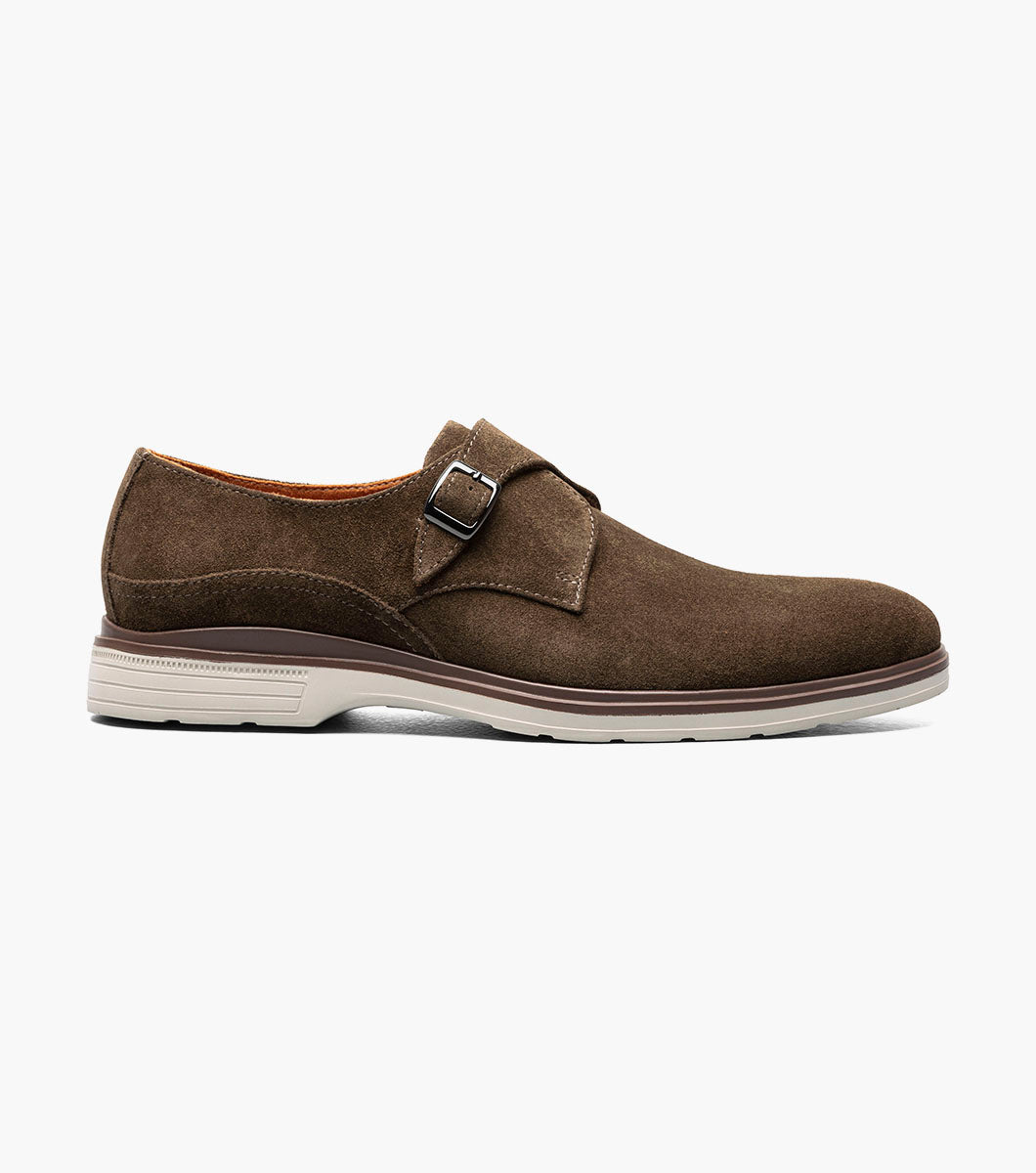 Stacy Adams Taylen Plain Toe Monk Strap by Stacy Adams Shoes