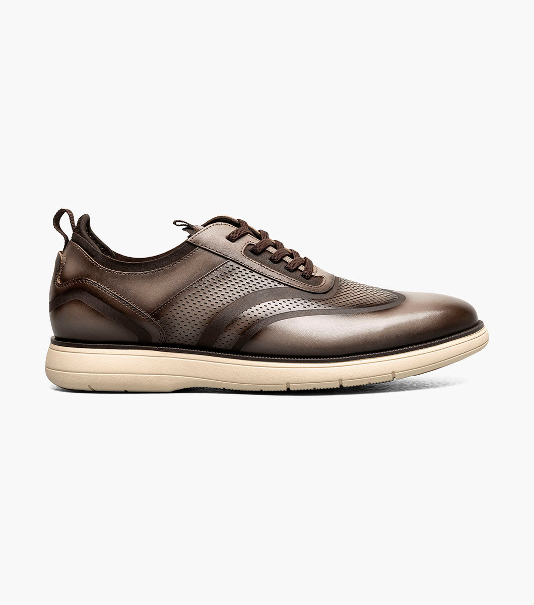 EDGEWOOD Wingtip Elastic Lace Up