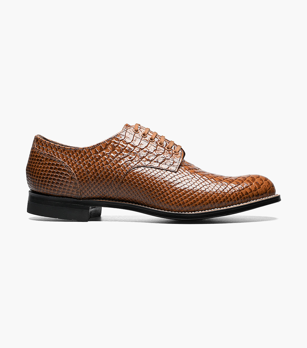 Stacy Adams Madison Anaconda Plain Toe Oxford by Stacy Adams Shoes