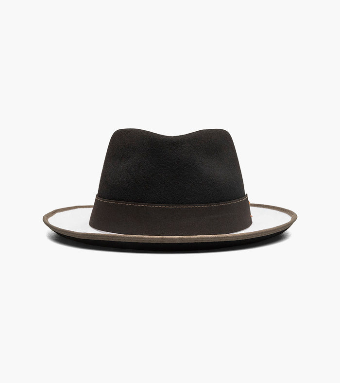 WENTWORTH FEDORA Wool Felt Pinch Front Hat