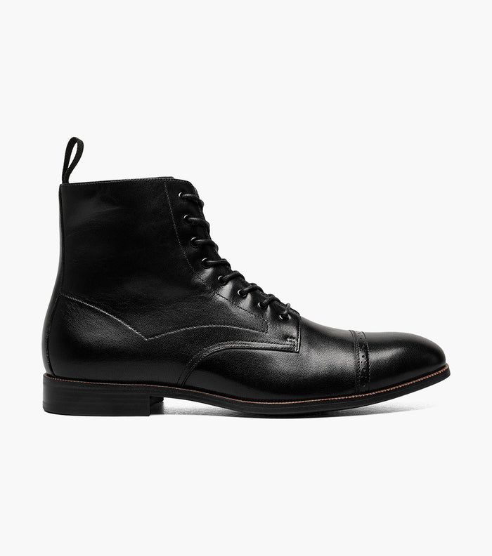 HENRY Cap Toe Lace Up Boot