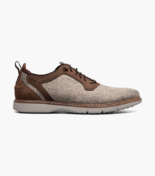 SCANLAN Plain Toe Elastic Lace Up