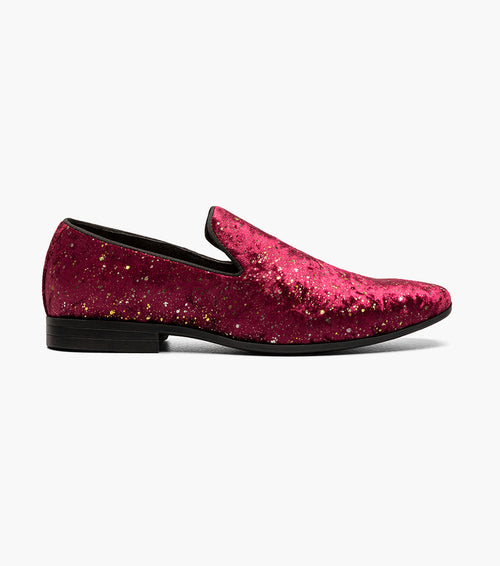 Stacy Adams Stellar Plain Toe Glitter Slip On by Stacy Adams Shoes