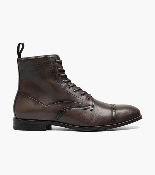 HENRY Cap Toe Lace Up Boot